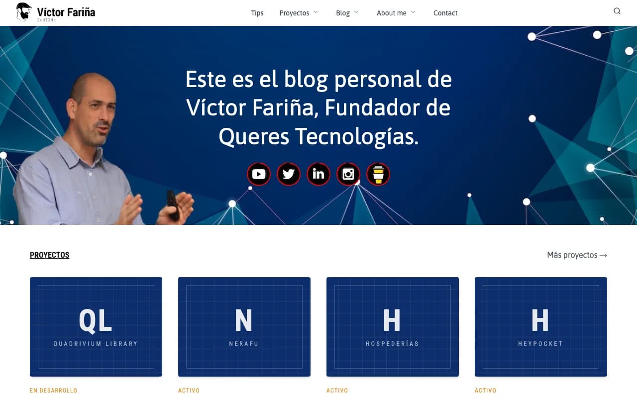 La web hoy: victorfarina.com