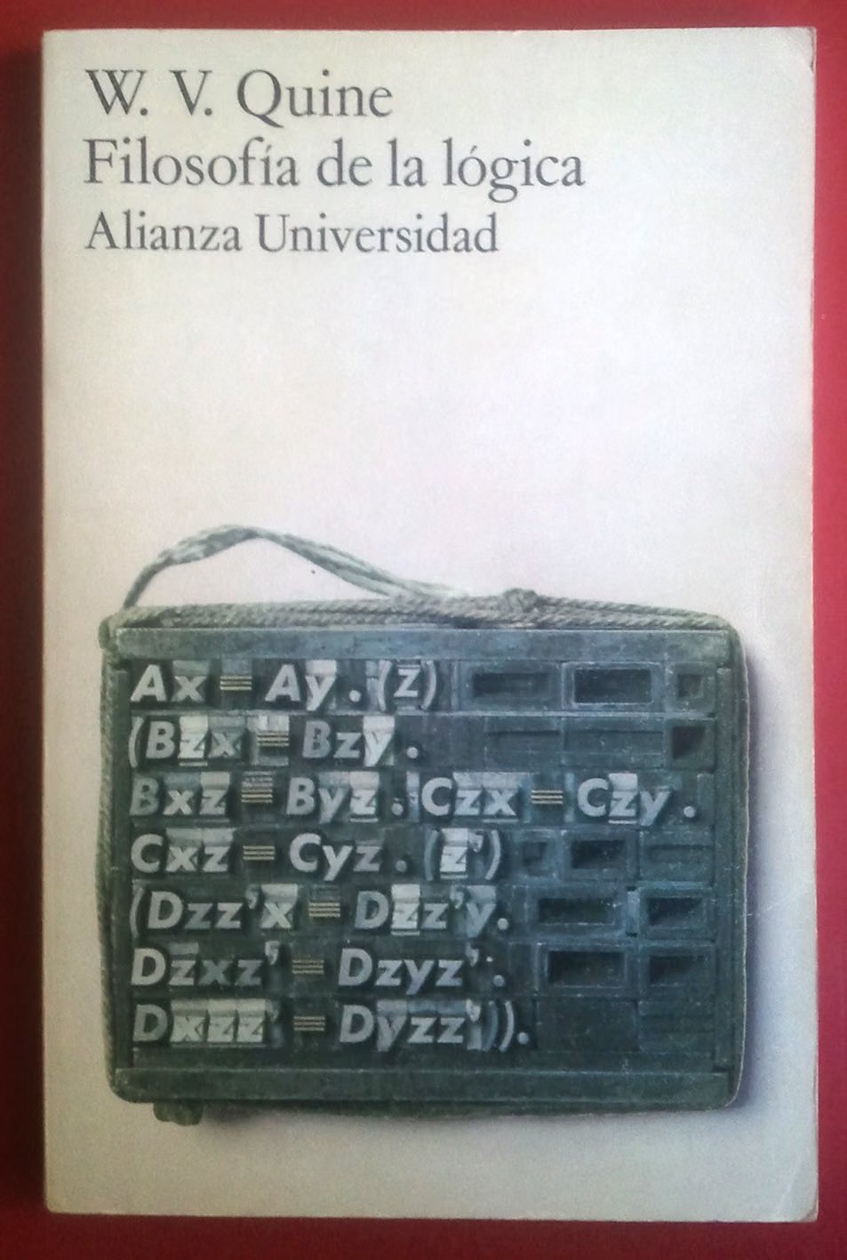 Filosofía de la logica de W. V. Quine